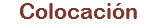 Colocación